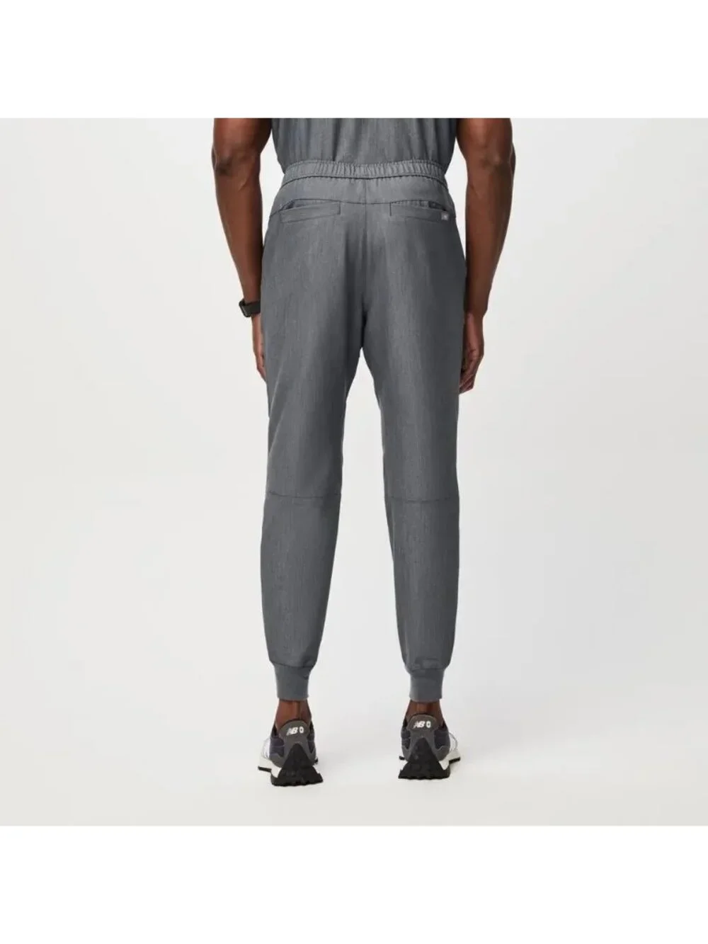 Figs Men Size XL Tansen Jogger Scrub Slim Fit Pant & Leon Scrub Top Set Graphite